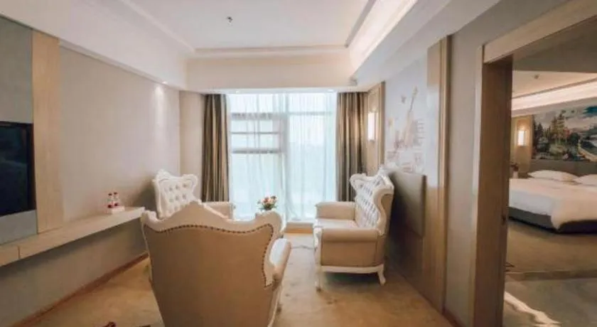 Bed in Vienna Hotel Shandong Linyi Mengyin