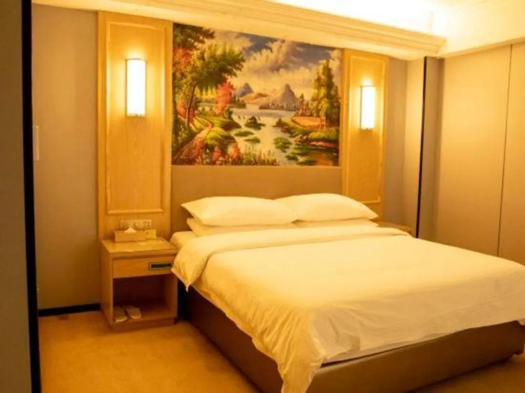 Bed in Vienna Hotel Shandong Linyi Mengyin