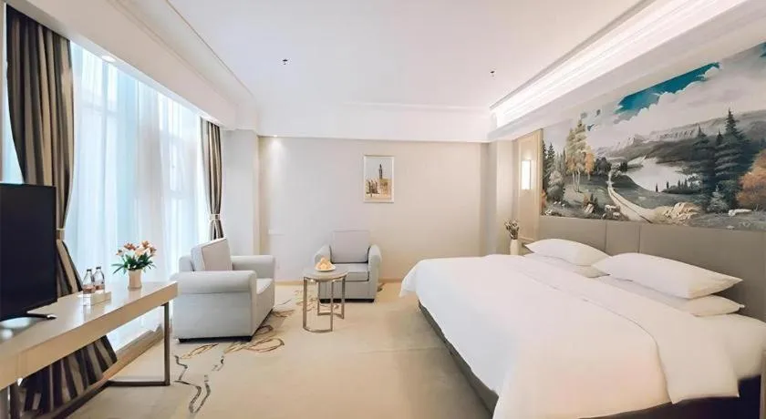 Bed in Vienna Hotel Shandong Linyi Mengyin