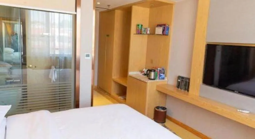 Bed in Vienna Hotel Shandong Linyi Mengyin