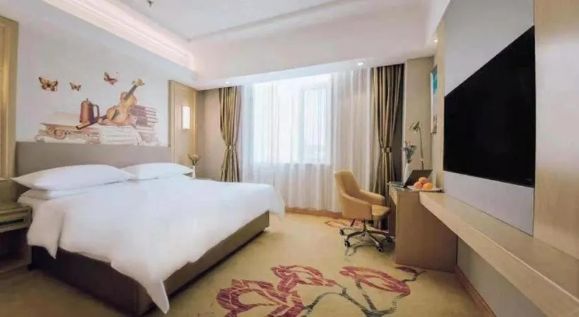 Bed in Vienna Hotel Shandong Linyi Mengyin