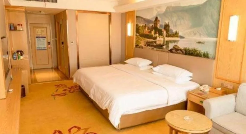 Bed in Vienna Hotel Shandong Linyi Mengyin
