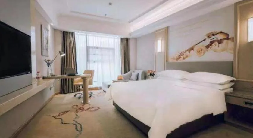 Bed in Vienna Hotel Shandong Linyi Mengyin