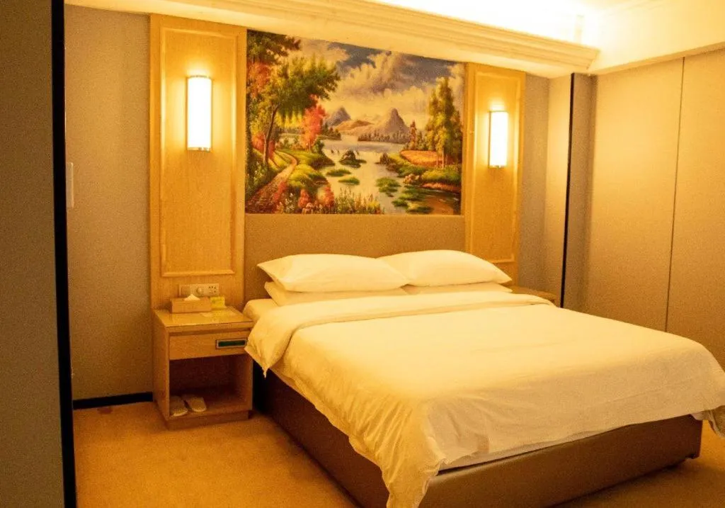 Bed in Vienna Hotel Shandong Linyi Mengyin