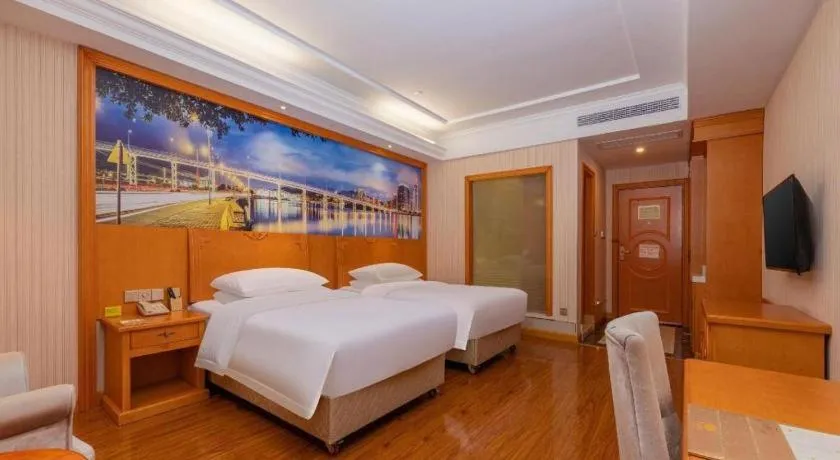 Bed in Vienna Hotel Hubei Enshi Railway Station