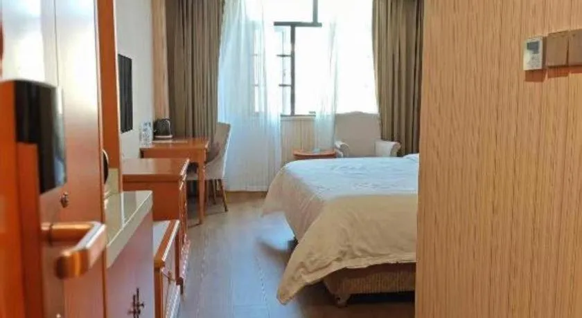 Bed in Vienna Hotel Hubei Enshi Railway Station