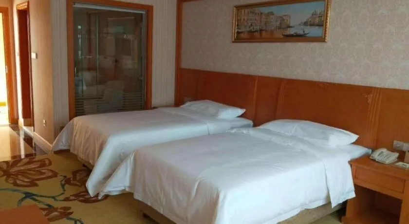 Bed in Vienna Hotel Hubei Enshi Railway Station