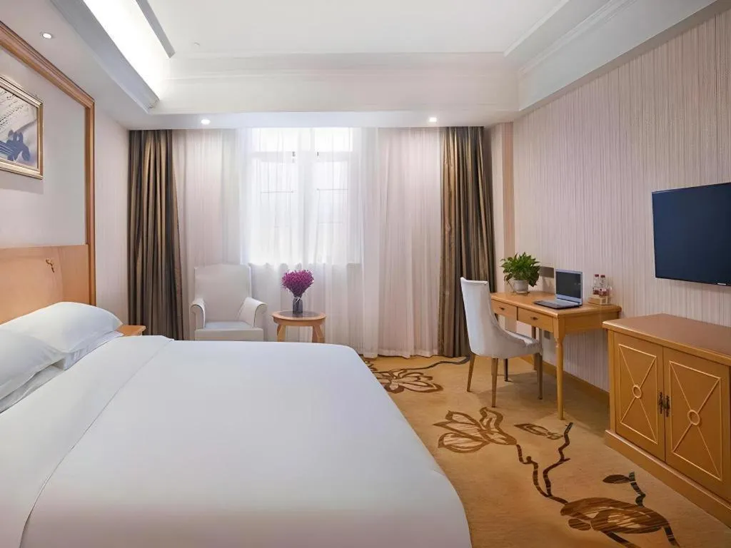 Bed in Vienna Hotel Hubei Enshi Railway Station