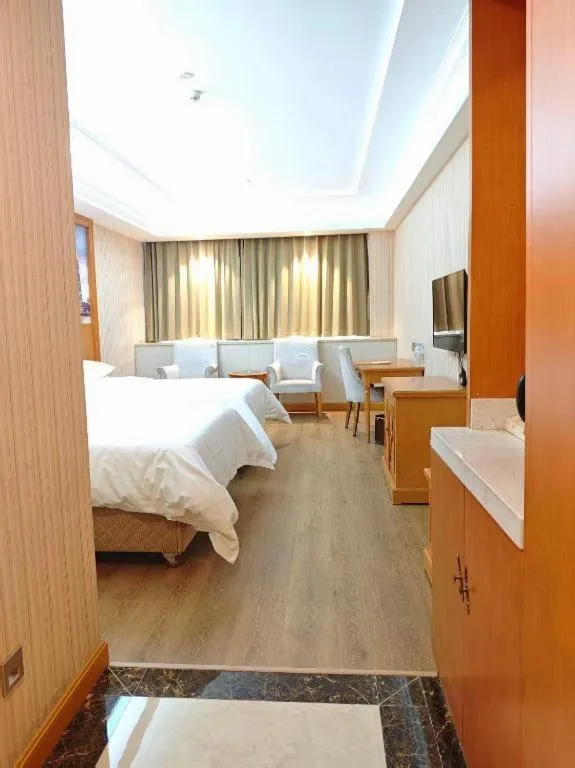 Bed in Vienna Hotel Hubei Enshi Railway Station