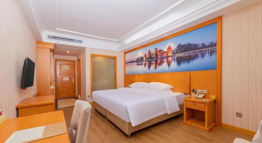 Bed in Vienna Hotel Hubei Enshi Railway Station