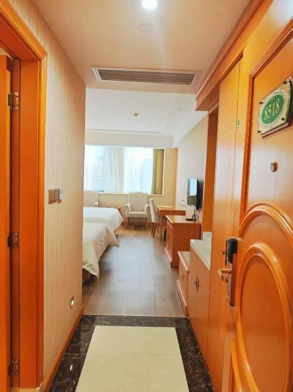 Bed in Vienna Hotel Hubei Enshi Railway Station