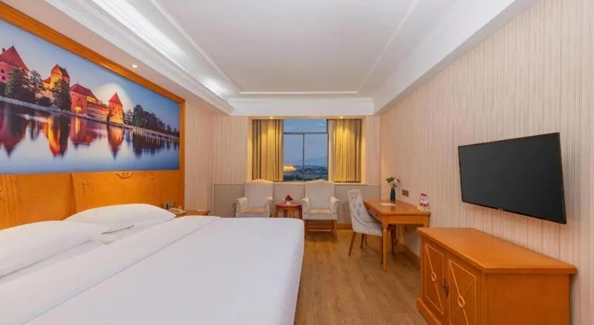 Bed in Vienna Hotel Hubei Enshi Railway Station