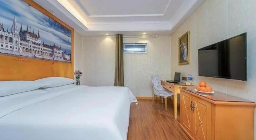 Bed in Vienna Hotel Hubei Enshi Railway Station