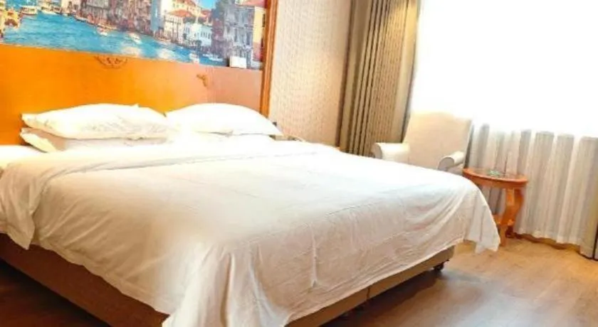 Bed in Vienna Hotel Hubei Enshi Railway Station