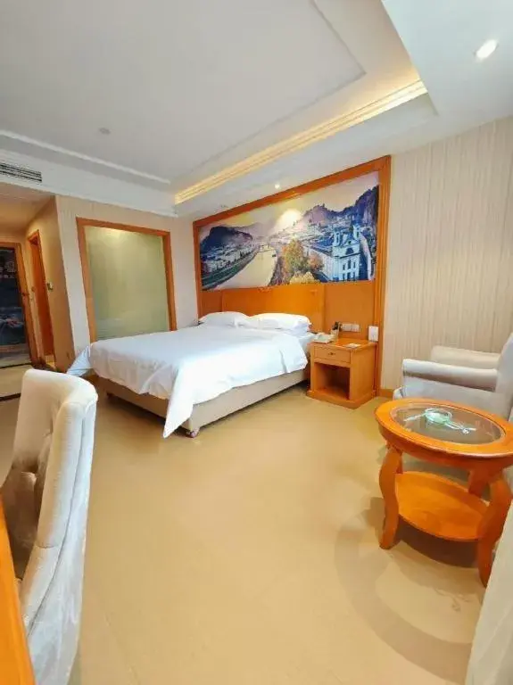 Bed in Vienna Hotel Hubei Enshi Railway Station Bed in Vienna Hotel Hubei Enshi Railway Station