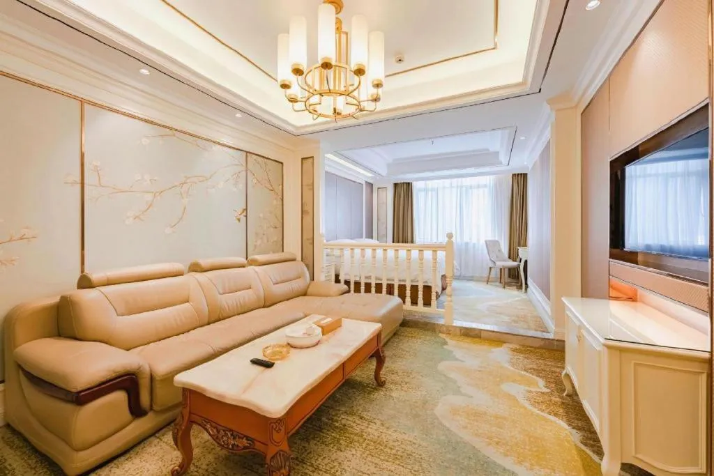 Bed in Vienna Hotel Guangdong Shantou South Bus Station