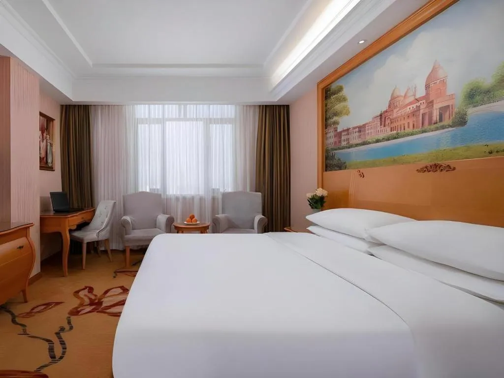 Bed in Vienna Hotel Guangdong Shantou South Bus Station