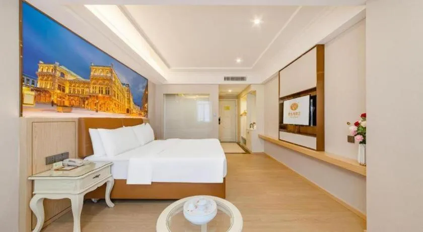 Bed in Vienna Hotel Guangdong Shantou South Bus Station