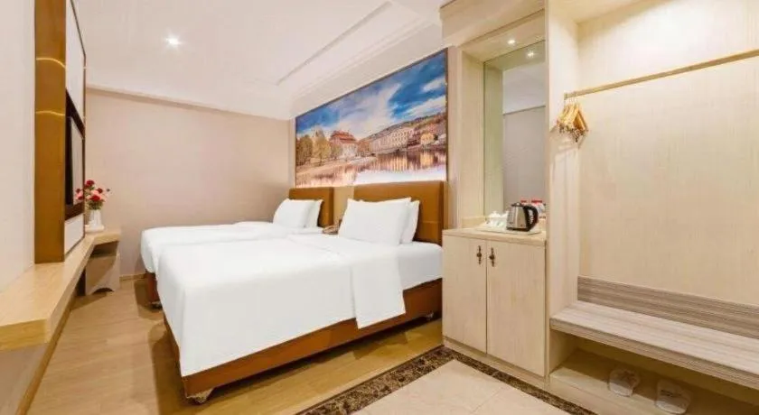 Bed in Vienna Hotel Guangdong Shantou South Bus Station