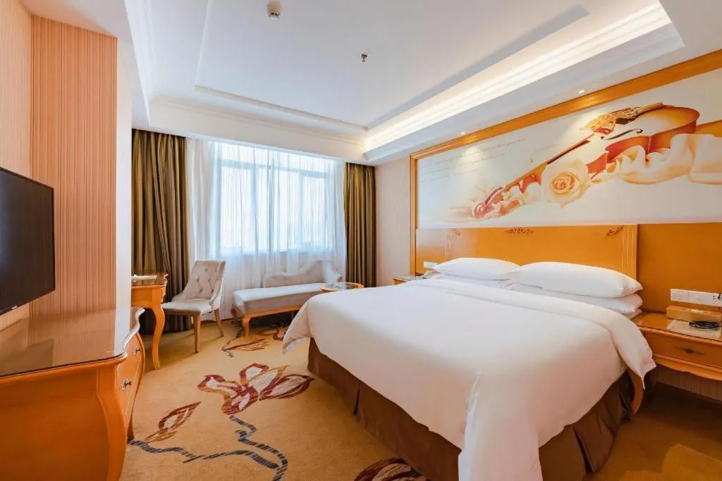 Bed in Vienna Hotel Guangdong Shantou South Bus Station