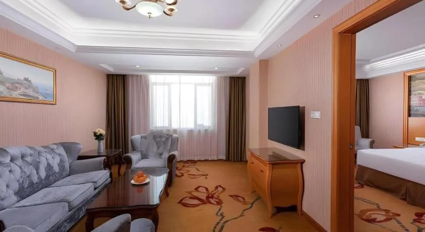 Bed in Vienna Hotel Guangdong Shantou South Bus Station