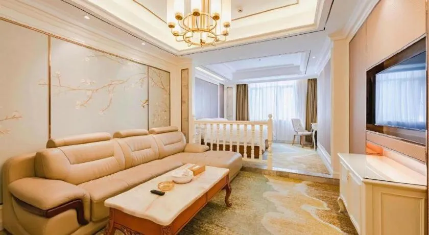 Bed in Vienna Hotel Guangdong Shantou South Bus Station