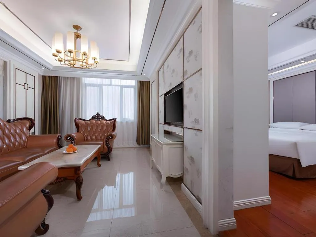 Bed in Vienna Hotel Guangdong Shantou South Bus Station