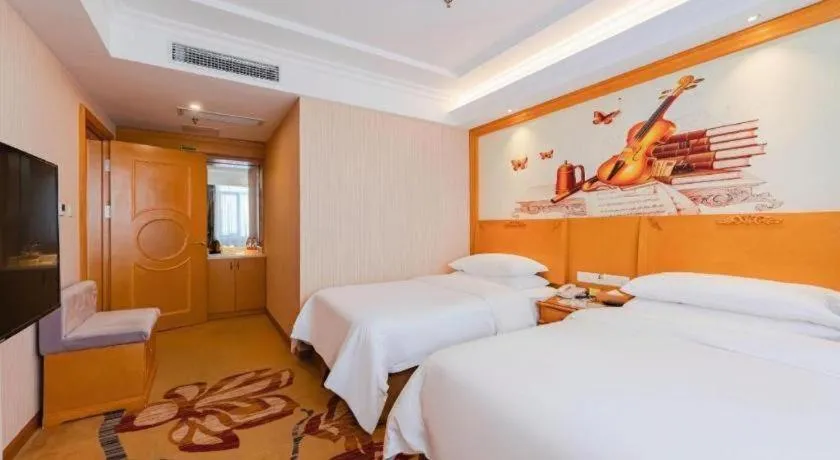 Bed in Vienna Hotel Guangdong Shantou South Bus Station