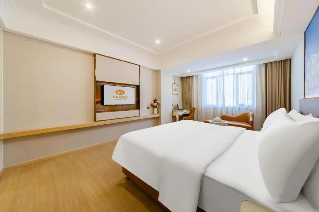 Bed in Vienna Hotel Guangdong Shantou South Bus Station