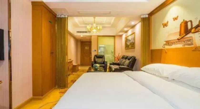 Bed in Vienna Hotel Shanghai Songjiang Market Miaoqian Street Bed in Vienna Hotel Shanghai Songjiang Market Miaoqian Street