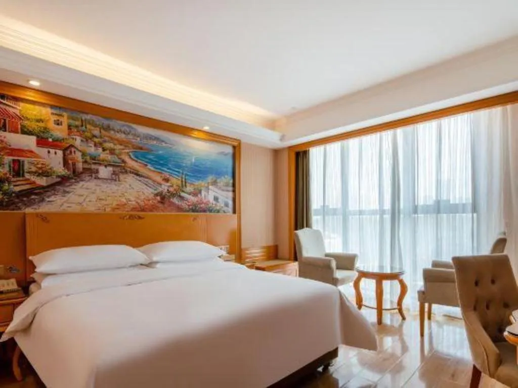 Bed in Vienna Hotel Chongqing West Station Southwesten Hospital