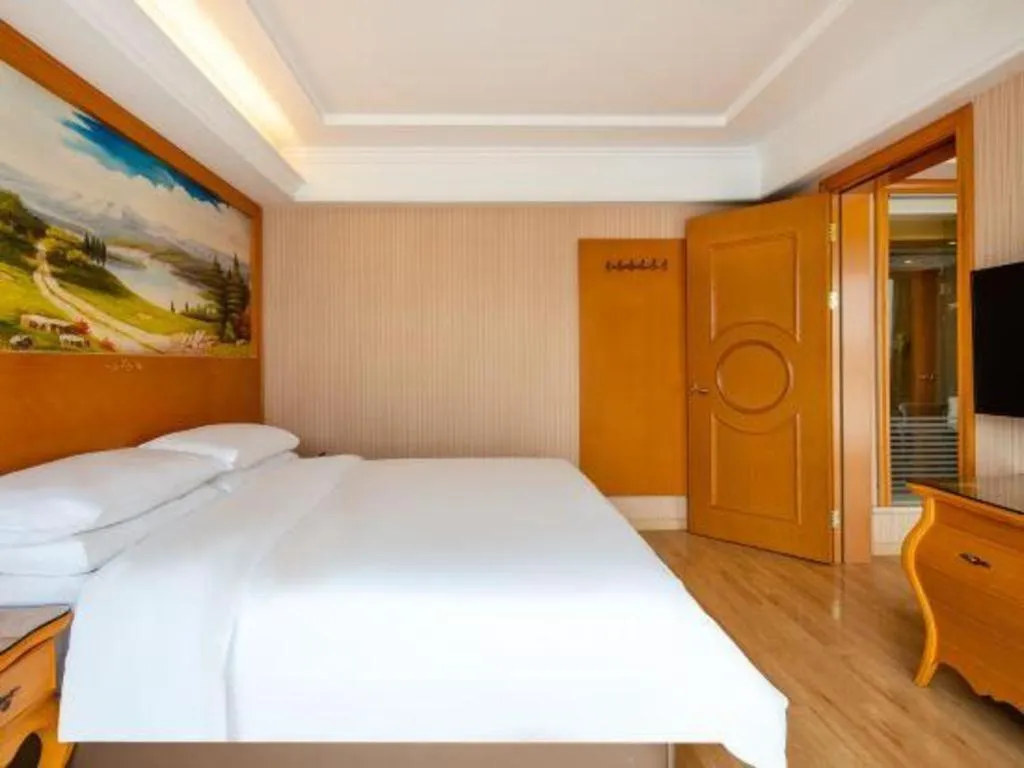 Bed in Vienna Hotel Chongqing West Station Southwesten Hospital