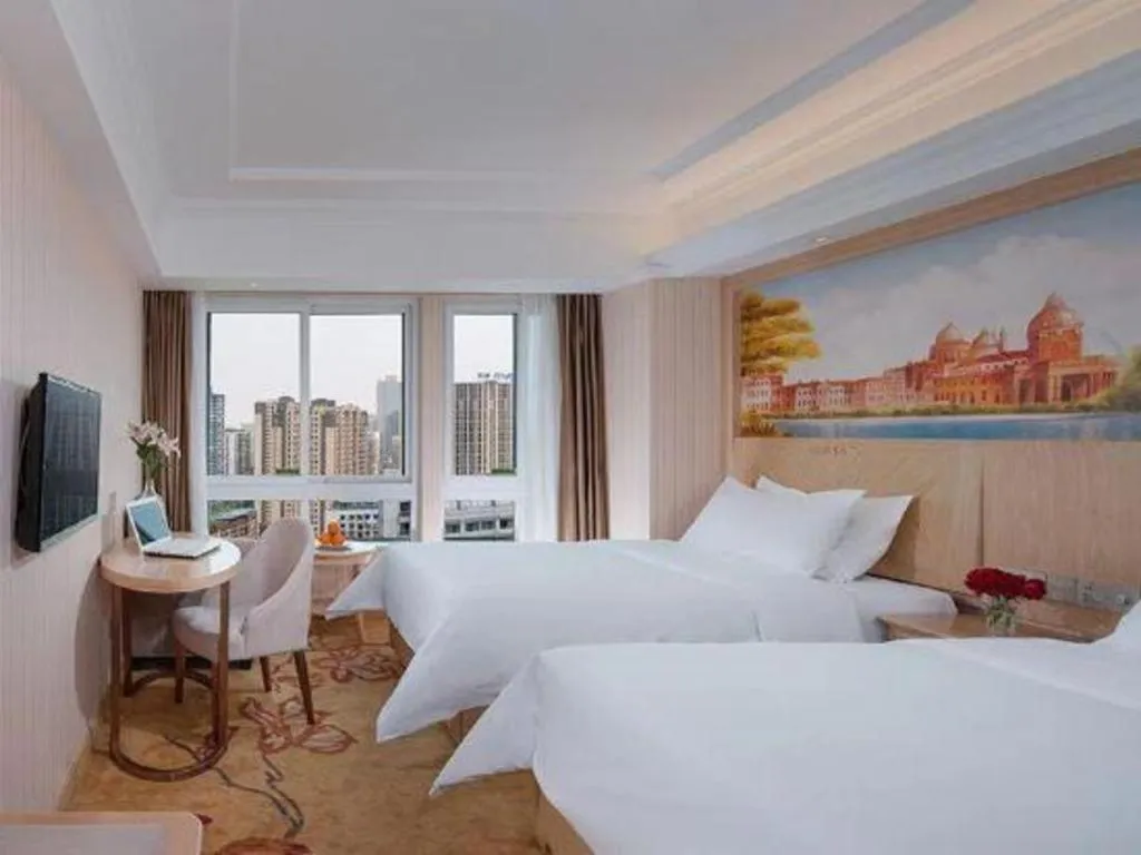 Bed in Vienna Hotel Chongqing West Station Southwesten Hospital