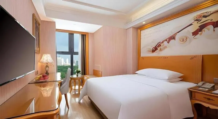 Bed in Vienna Hotel Chongqing West Station Southwesten Hospital