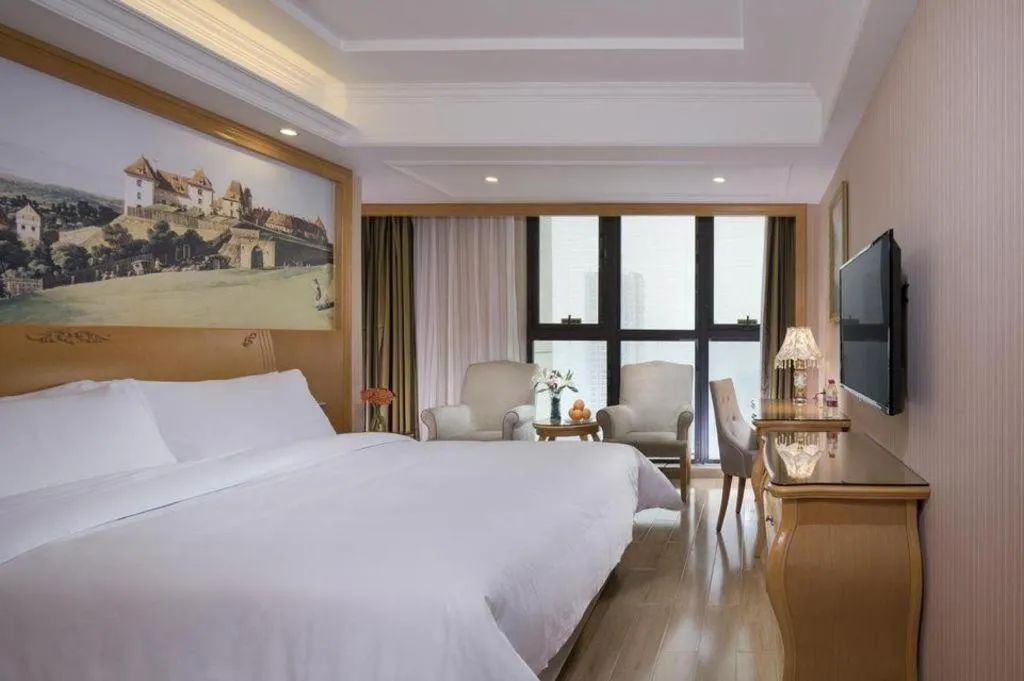Bed in Vienna Hotel Chongqing West Station Southwesten Hospital