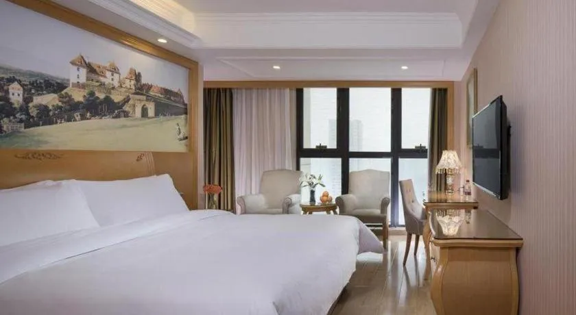 Bed in Vienna Hotel Chongqing West Station Southwesten Hospital