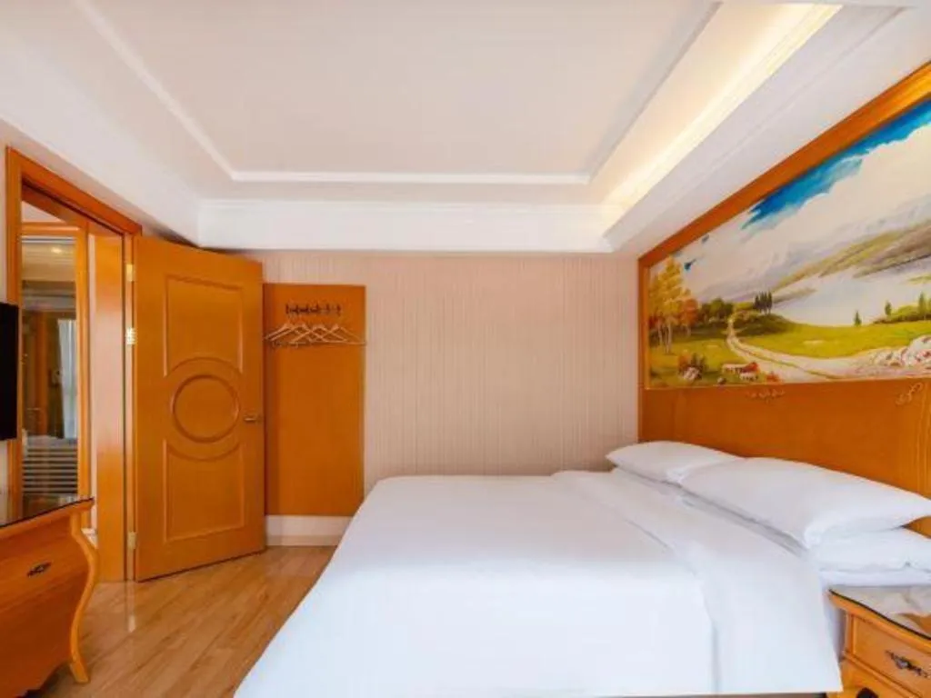 Bed in Vienna Hotel Chongqing West Station Southwesten Hospital