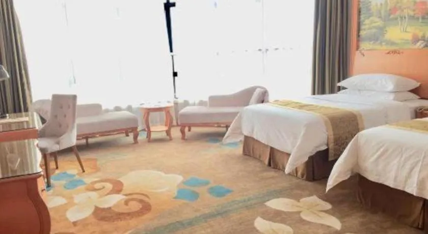 Bed in Vienna Hotel Guangdong Zhongshan Ancient Town Haizhou