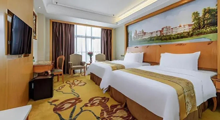 Bed in Vienna Hotel Nanning Anji Wanda 33rd Middle School Metro Station Bed in Vienna Hotel Nanning Anji Wanda 33rd Middle School Metro Station