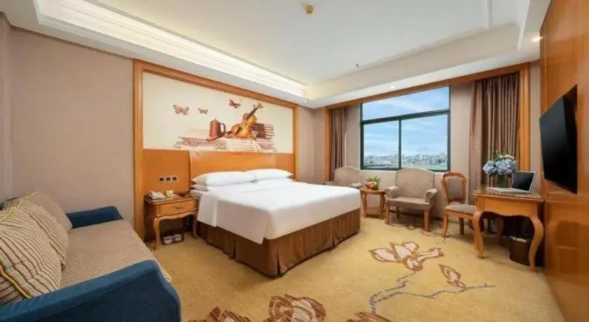 Bed in Vienna Hotel Nanning Anji Wanda 33rd Middle School Metro Station Bed in Vienna Hotel Nanning Anji Wanda 33rd Middle School Metro Station