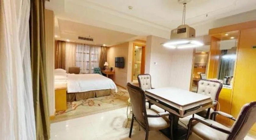 Bed in Vienna Hotel Chongqing Wanzhou Wanda Plaza