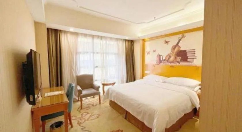 Bed in Vienna Hotel Chongqing Wanzhou Wanda Plaza