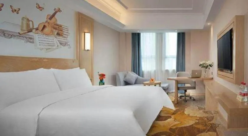 Bed in Vienna Hotel Chongqing Lijiatuo Pedestrian Street