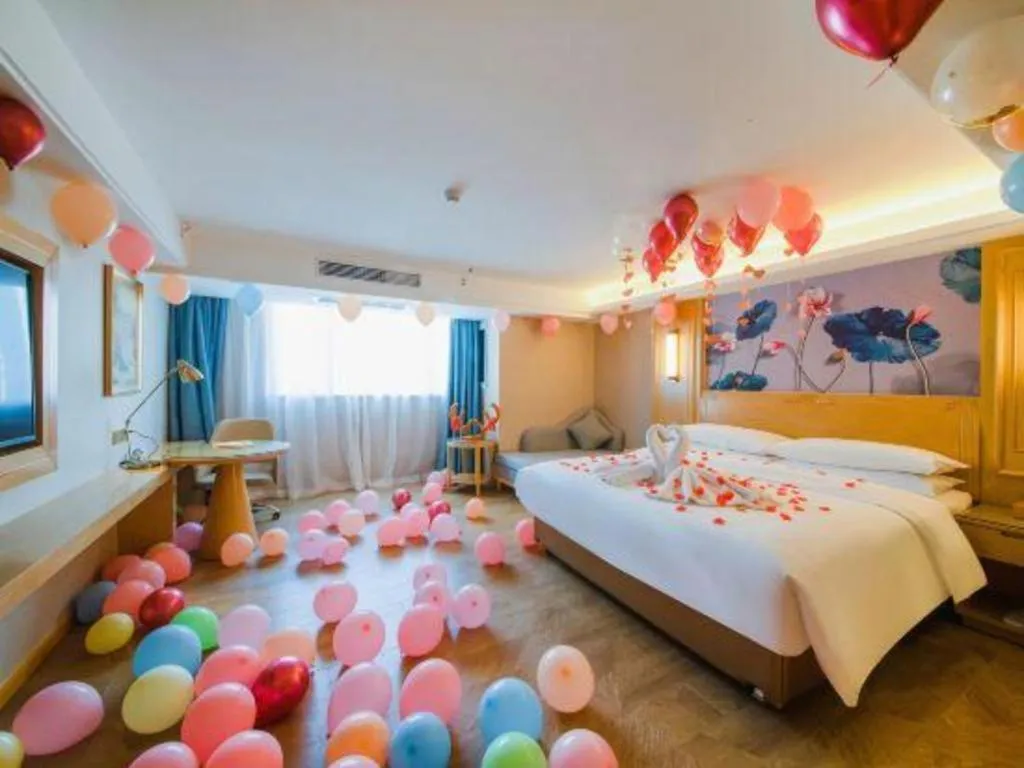 Bed in Vienna Hotel Chongqing Lijiatuo Pedestrian Street