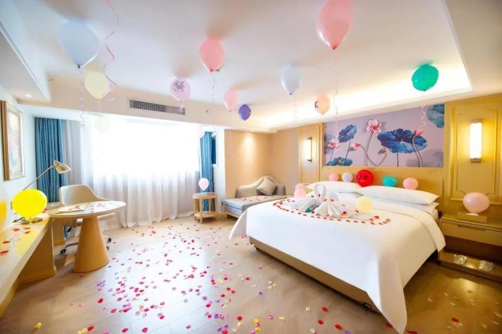 Bed in Vienna Hotel Chongqing Lijiatuo Pedestrian Street