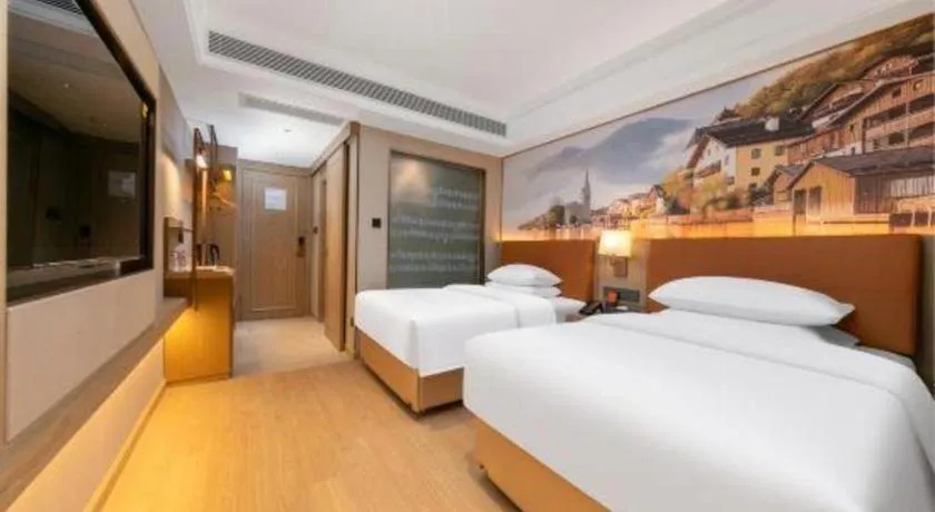 Bed in Vienna Hotel Hubei Jinzhou Changjiang University