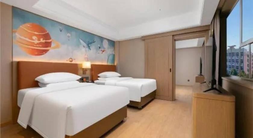 Bed in Vienna Hotel Hubei Jinzhou Changjiang University