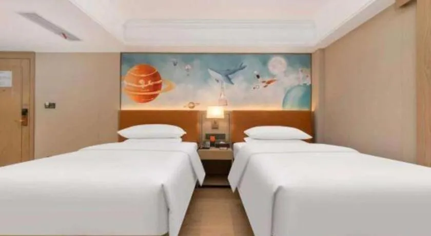 Bed in Vienna Hotel Hubei Jinzhou Changjiang University