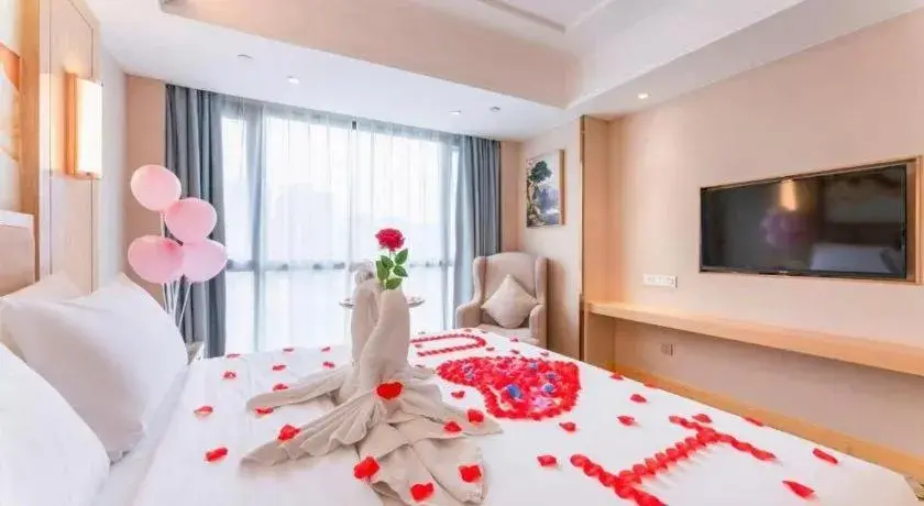 Bed in Vienna Hotel Chongqing Fengdu Bed in Vienna Hotel Chongqing Fengdu