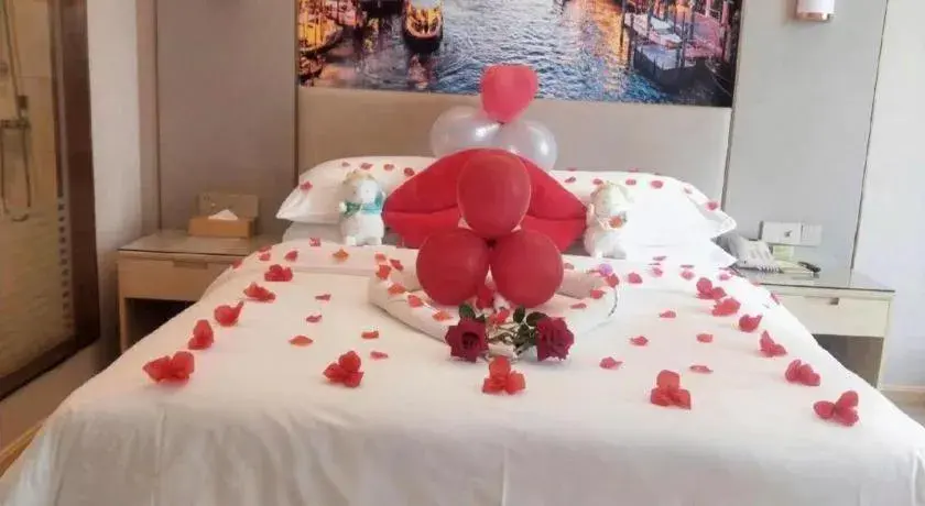 Bed in Vienna Hotel Chongqing Fengdu Bed in Vienna Hotel Chongqing Fengdu